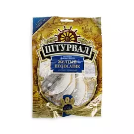 Желтый полосатик Штурвал солено-сушеный 36г пакет Китай