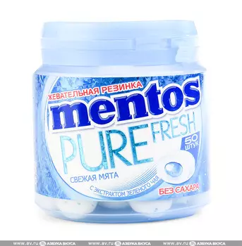 Жевательная резинка Mentos Свежая мята 100 г