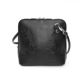 Женская кожаная сумка Natalia Kalinovskaya "Элла" черная