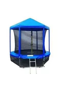 Батут 8FT с защитной сеткой и крышей