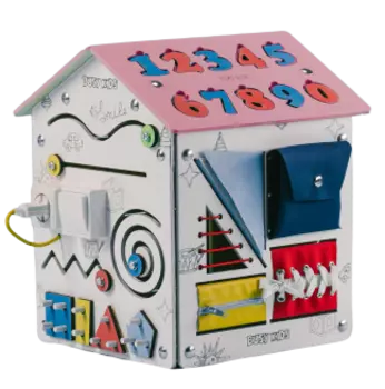 Бизиборд "Бизидом" 30x30x40 "medium White"