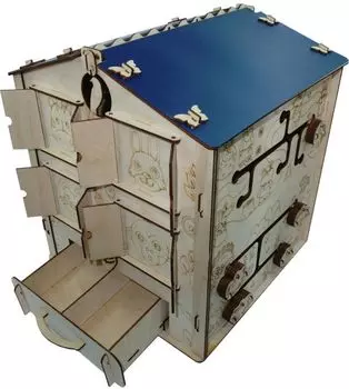 Бизиборд "Бизидом" wood конструктор