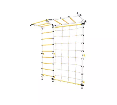 Детский квадратик с рукоходом и лазалкой, белый