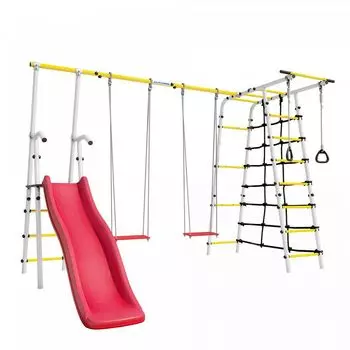 Детский спортивный комплекс для дачи Romana Богатырь Плюс-2 МАХ (Комплект №11)