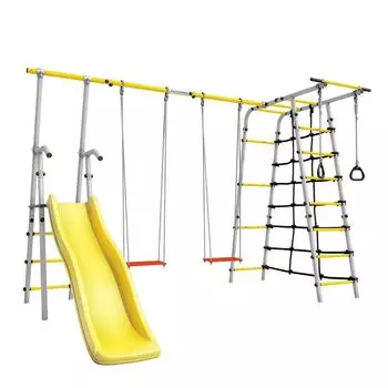 Детский спортивный комплекс для Дачи Romana Fitness-PRO с горкой 1200 мм (Комплект №9)