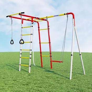 Детский спортивный комплекс для дачи ROMANA Лесная поляна - 3