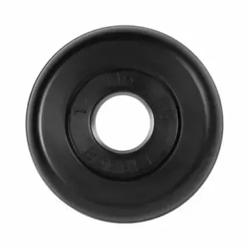 Диск обрезиненный, черного цвета 26 мм MB Barbell MB-PltB26-1