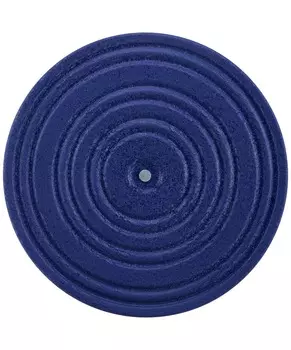 Диск здоровья Basefit FA-210, металл, синий/черный