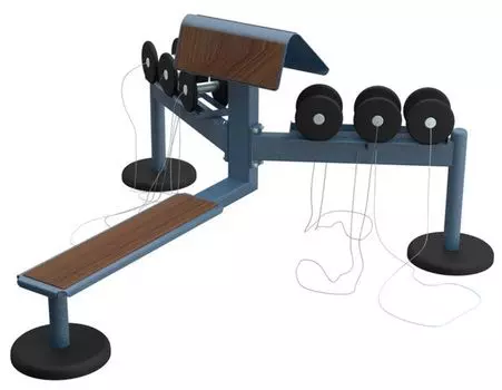 ГАНТЕЛЬНЫЙ РЯД (ЛЕГКИЙ) MB BARBELL MB 7.71