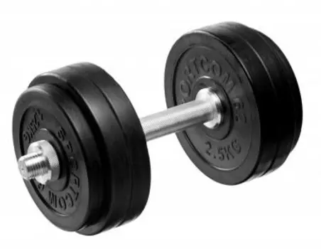 Гантель обрезиненная Sportcom D26 36,5кг