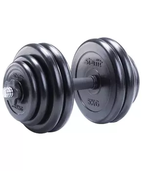 Гантель разборная обрезиненная в коробке STARFIT DB-712 29,5 кг