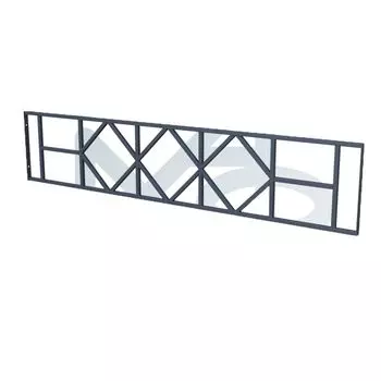 Газонное ограждение «ГО-03» секция