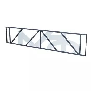 Газонное ограждение «ГО-06» секция