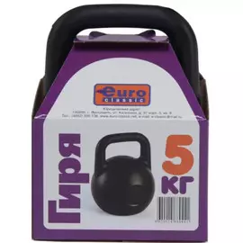 Гиря Полиэтиленовая с наполнителем 5кг