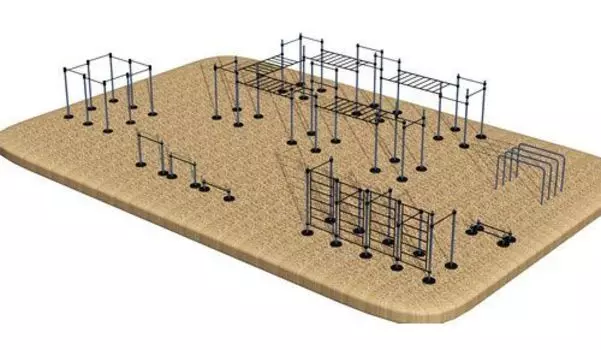 КОМПЛЕКС ГИМНАСТИЧЕСКИЙ МВ BARBELL MB 7.60/4