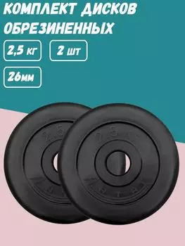 Комплект Дисков Антат d26 2.5кг. / 2 шт.