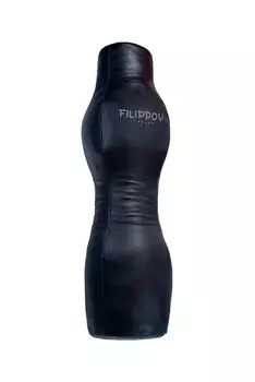 МАНЕКЕН-МЕШОК ДЛЯ ДОБИВАНИЙ 140см/50кг FILIPPOV. КОЖА