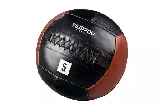 МЕДБОЛ 11кг/35см FILIPPOV. КОЖА