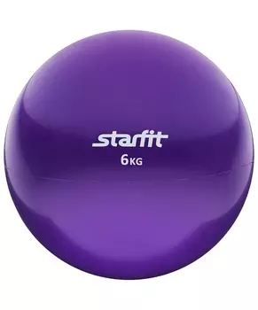 Медбол STARFIT GB-703, 6 кг, фиолетовый 1/2