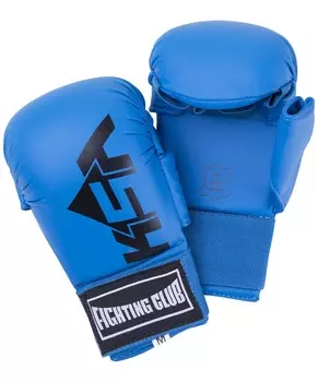 Накладки для карате KSA Kick Blue, к/з