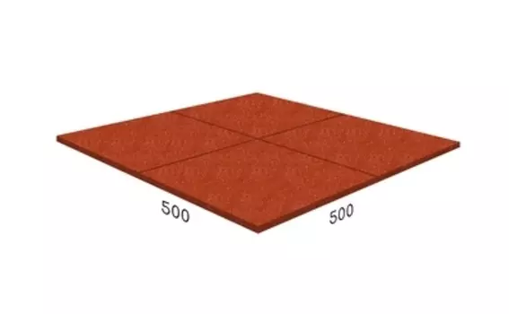Резиновая плитка Rubblex Sport 500x500