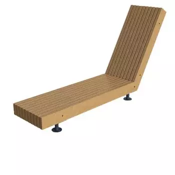 Шезлонг уличный "Селена-2200"