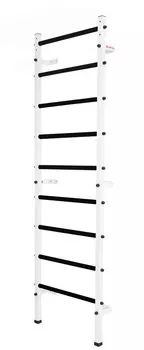 Шведская стенка Белая-чёрные перекладины