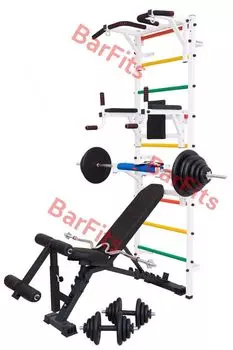 Шведская стенка "Халк 2.0.", Белый.