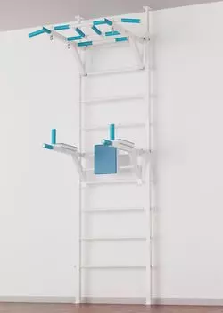 Шведская стенка с рукоходом New Age L2 (с опорой на пол) - Premium line