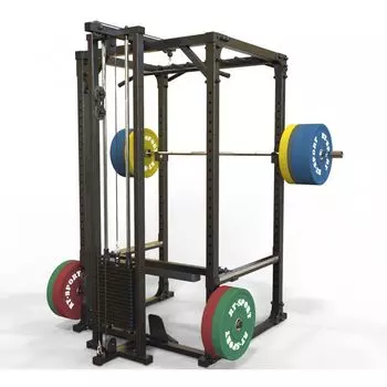 Силовая рама Barfits PR-60R с турником + опция Верхняя-нижняя тяга (грузоблок)