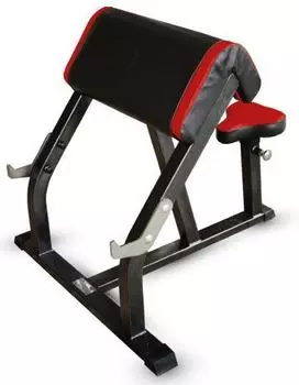 СКАМЬЯ ДЛЯ БИЦЕПСА С СИДЕНЬЕМ (СКАМЬЯ СКОТТА С СИДЕНЬЕМ) MB BARBELL MB 2.17