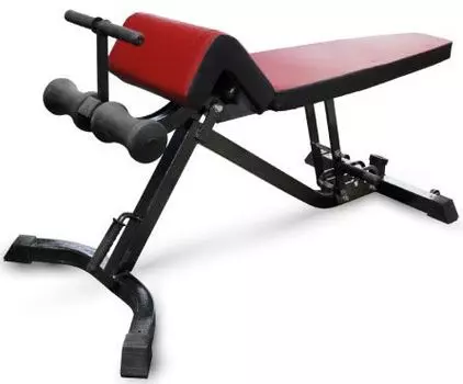 СКАМЬЯ ДЛЯ СКРУЧИВАНИЯ С ПЕРЕМЕННЫМ УГЛОМ (РИМСКИЙ СТУЛ С ПЕРЕМЕННЫМ УГЛОМ) MB BARBELL MB 2.28