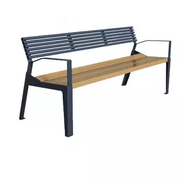 Скамейка уличная "Прага-1800-МД"