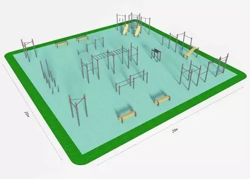 СПОРТИВНАЯ ПЛОЩАДКА K-10