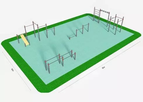 СПОРТИВНАЯ ПЛОЩАДКА K-2