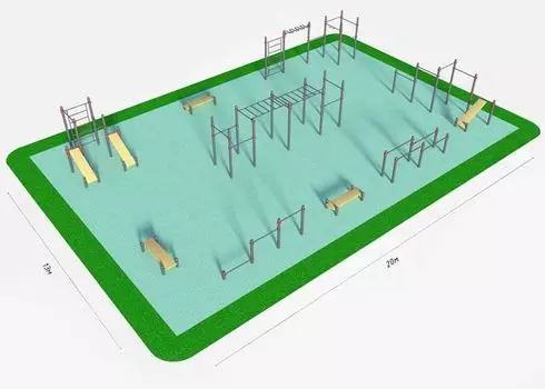 СПОРТИВНАЯ ПЛОЩАДКА K-6