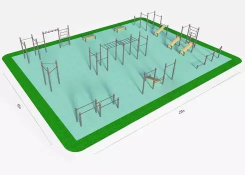 СПОРТИВНАЯ ПЛОЩАДКА K-7