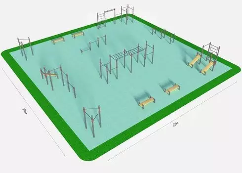 СПОРТИВНАЯ ПЛОЩАДКА K-8