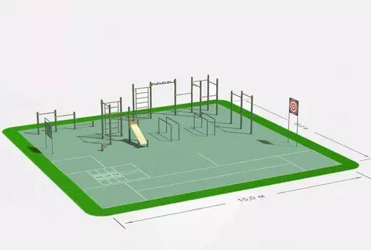 СПОРТИВНАЯ ПЛОЩАДКА СП-1