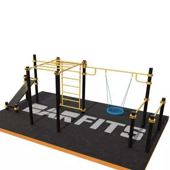 СПОРТИВНО-РАЗВИВАЮЩЕЕ ОБОРУДОВАНИЕ СВС-84-М С КАЧЕЛЯМИ