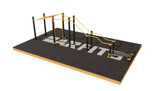СПОРТИВНЫЙ КОМПЛЕКС, АДАПТИРОВАННЫЙ ДЛЯ ИНВАЛИДОВ-КОЛЯСОЧНИКОВ СВС-133-М