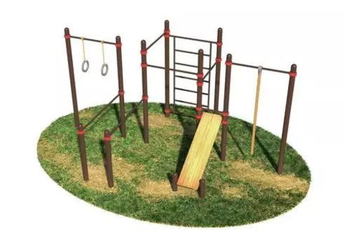 СПОРТИВНЫЙ КОМПЛЕКС ДЛЯ ПОДГОТОВКИ К СДАЧЕ НОРМ ВФСК СВС-51-П PREMIUM