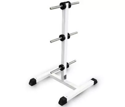 СТОЙКА ДЛЯ ХРАНЕНИЯ ДИСКОВ НА 25 ММ - "ЕЛОЧКА" (НА 6 ПОЗИЦИЙ) MB BARBELL