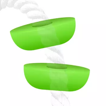 Ступени для каната, зелёные