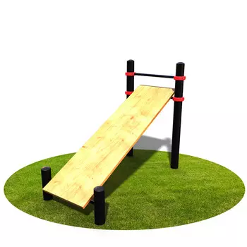 Уличная скамья для пресса T-013