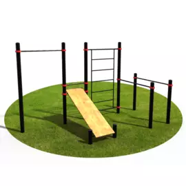 Уличный спортивный комплекс T-024