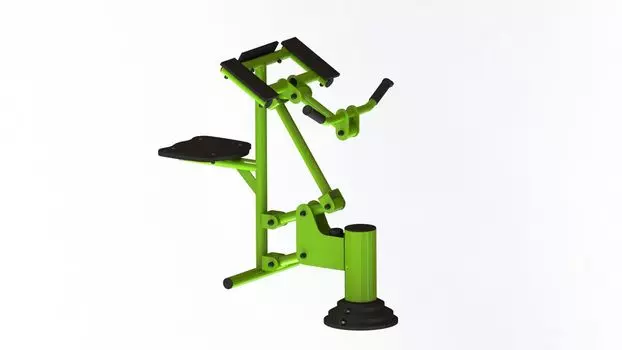 Уличный тренажер взрослый ТС 118 Бицепс для одного