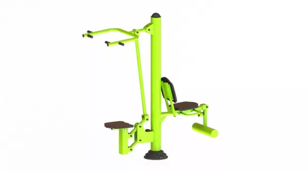 Уличный тренажер взрослый ТС 203 Подтягивание + Флекс для двоих