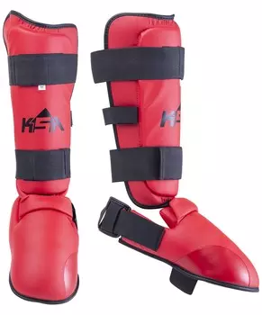Защита голень-стопа KSA Force Red, к/з
