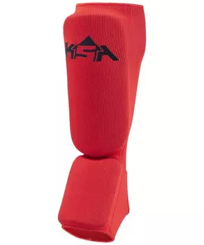Защита голень-стопа KSA Rock Red, пэ, детский
